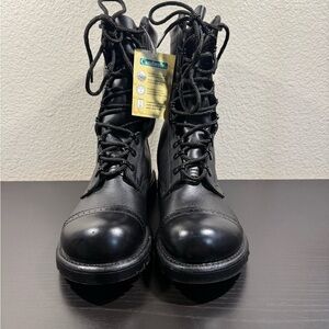Corcoran Men's 10" Leather Field Combat Boots 1525 *Made In USA* Black 10.5